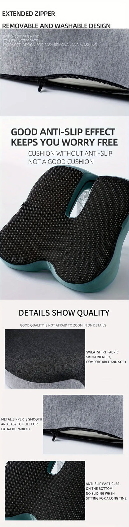 LumbarLux™ Memory Foam Pillow